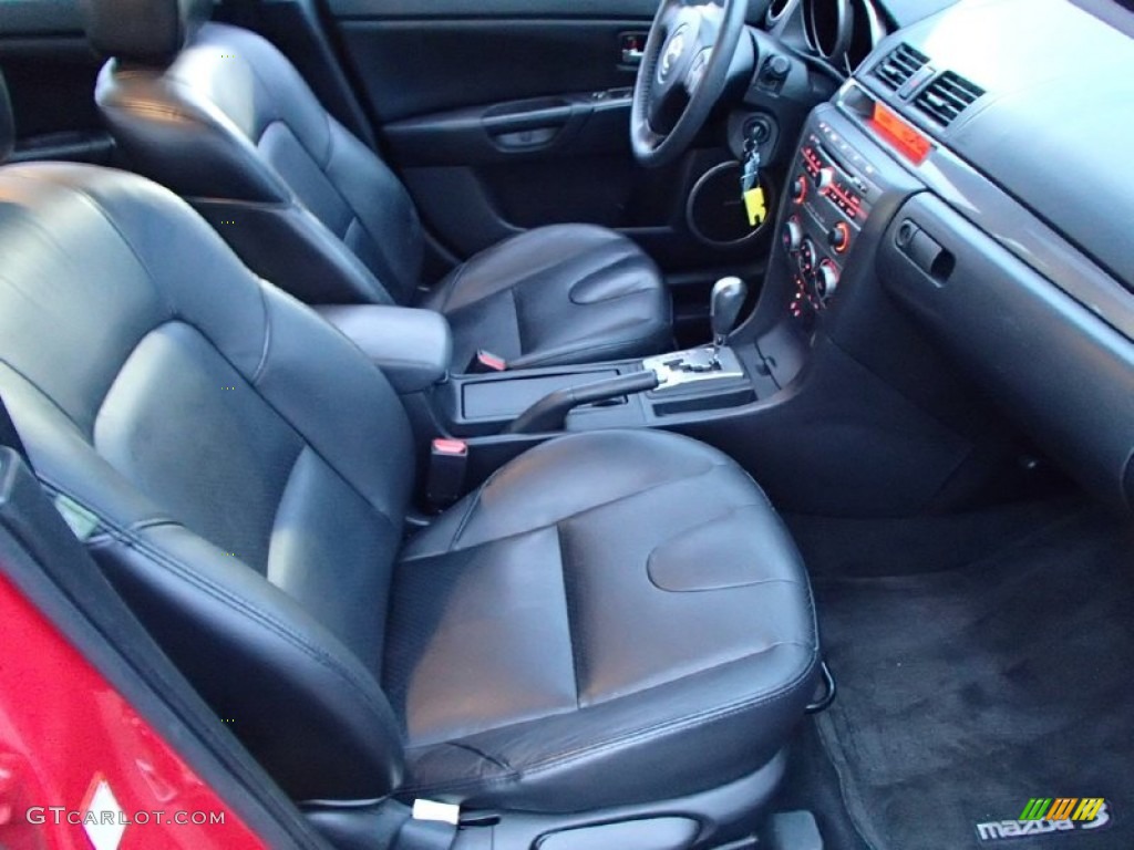 2008 MAZDA3 s Grand Touring Sedan - True Red / Black photo #11