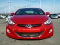 2013 Red Hyundai Elantra GLS  photo #2