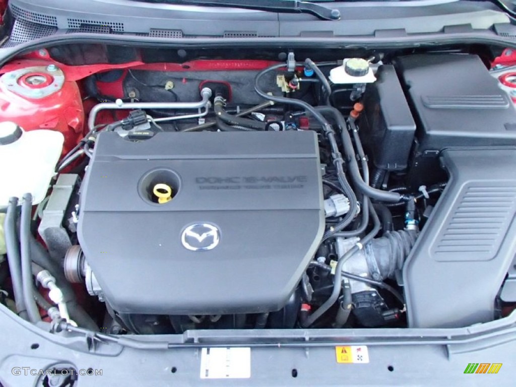 2008 MAZDA3 s Grand Touring Sedan - True Red / Black photo #18