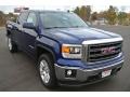 Cobalt Blue Metallic - Sierra 1500 SLE Crew Cab Photo No. 1