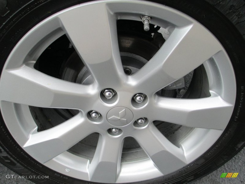 2012 Mitsubishi Outlander GT S AWD Wheel Photo #88226628