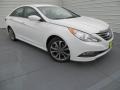 2014 Pearl White Hyundai Sonata SE  photo #1