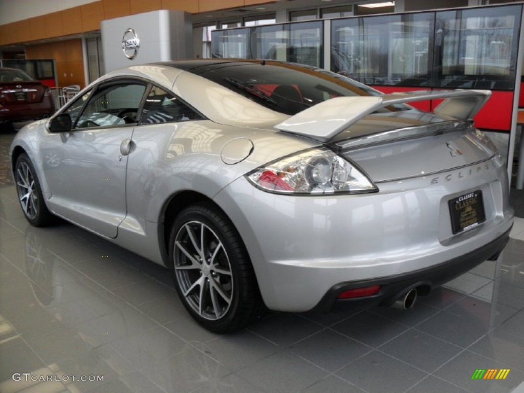 2012 Eclipse GS Sport Coupe - Quick Silver / Dark Charcoal photo #2