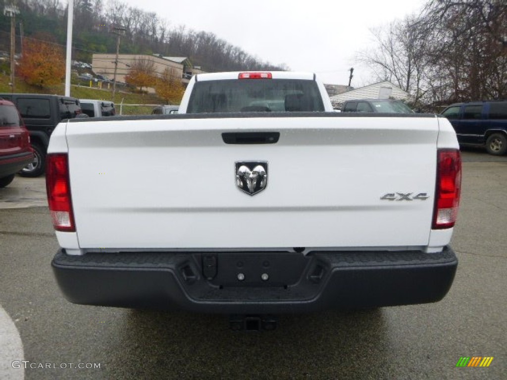 2014 1500 Tradesman Regular Cab 4x4 - Bright White / Black/Diesel Gray photo #4