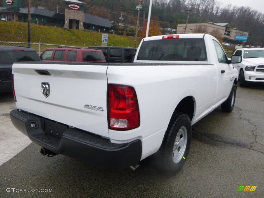 2014 1500 Tradesman Regular Cab 4x4 - Bright White / Black/Diesel Gray photo #5