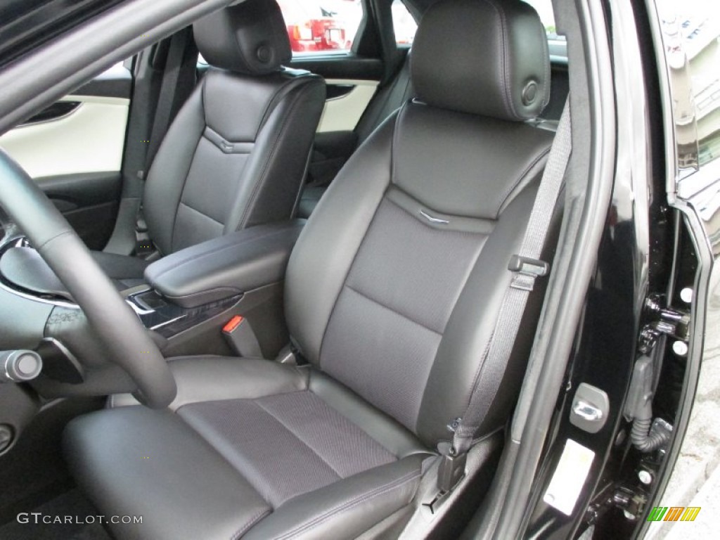 Platinum Jet Black/Light Wheat Opus Full Leather Interior 2014 Cadillac XTS Vsport Platinum AWD Photo #88229376