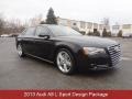 Phantom Black Pearl Effect 2013 Audi A8 L 3.0T quattro