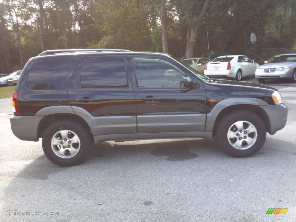 2001 Tribute LX V6 - Black / Gray photo #4