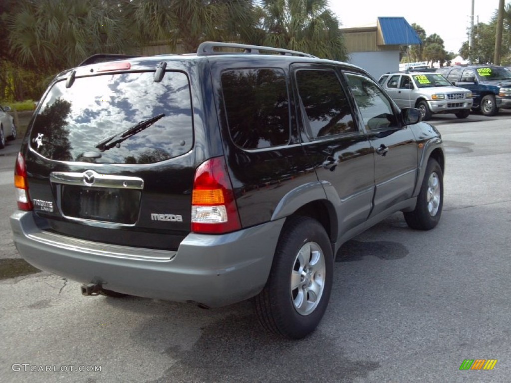 2001 Tribute LX V6 - Black / Gray photo #5