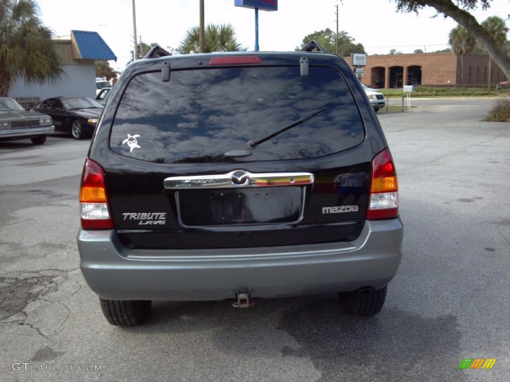 2001 Tribute LX V6 - Black / Gray photo #6