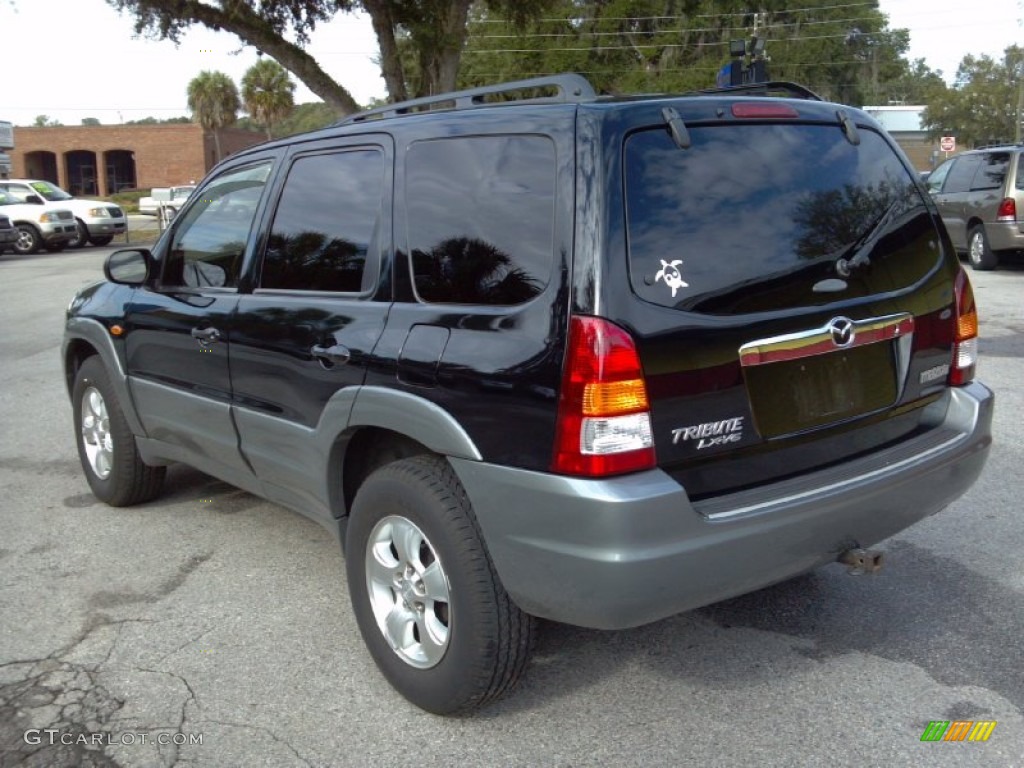2001 Tribute LX V6 - Black / Gray photo #7