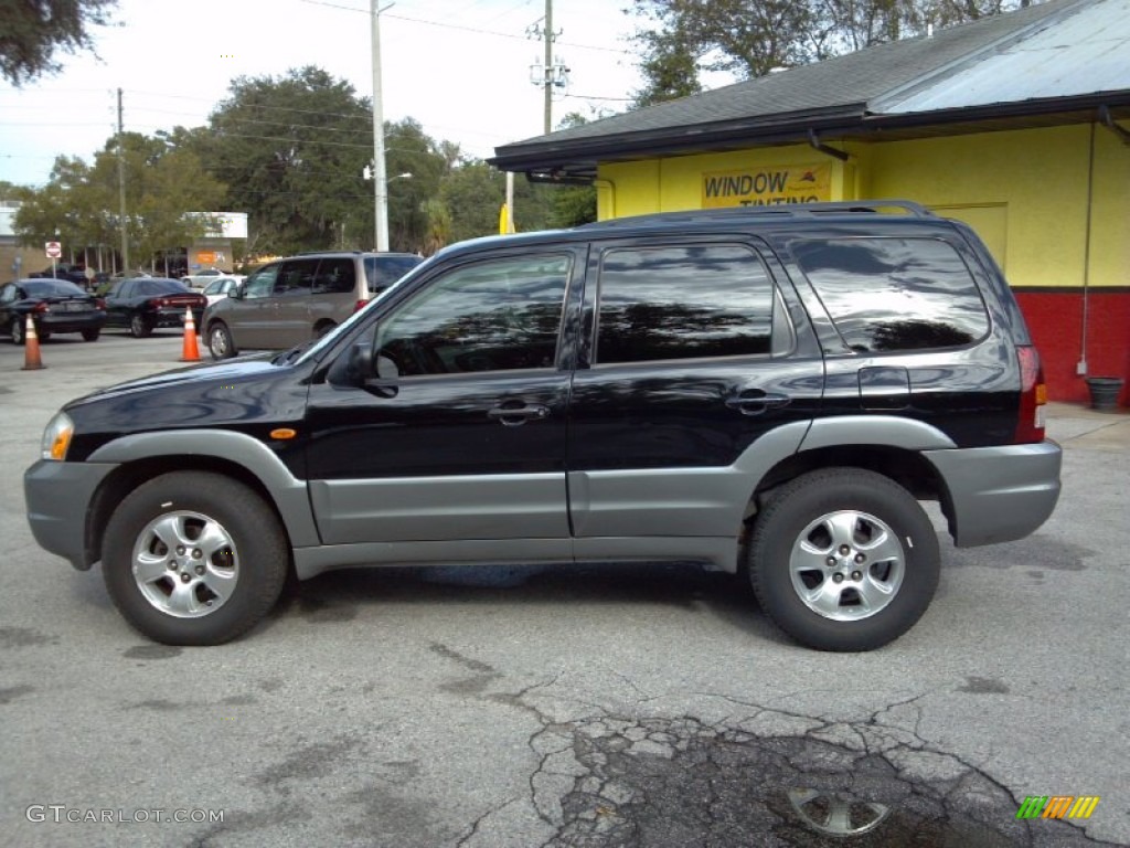 2001 Tribute LX V6 - Black / Gray photo #8