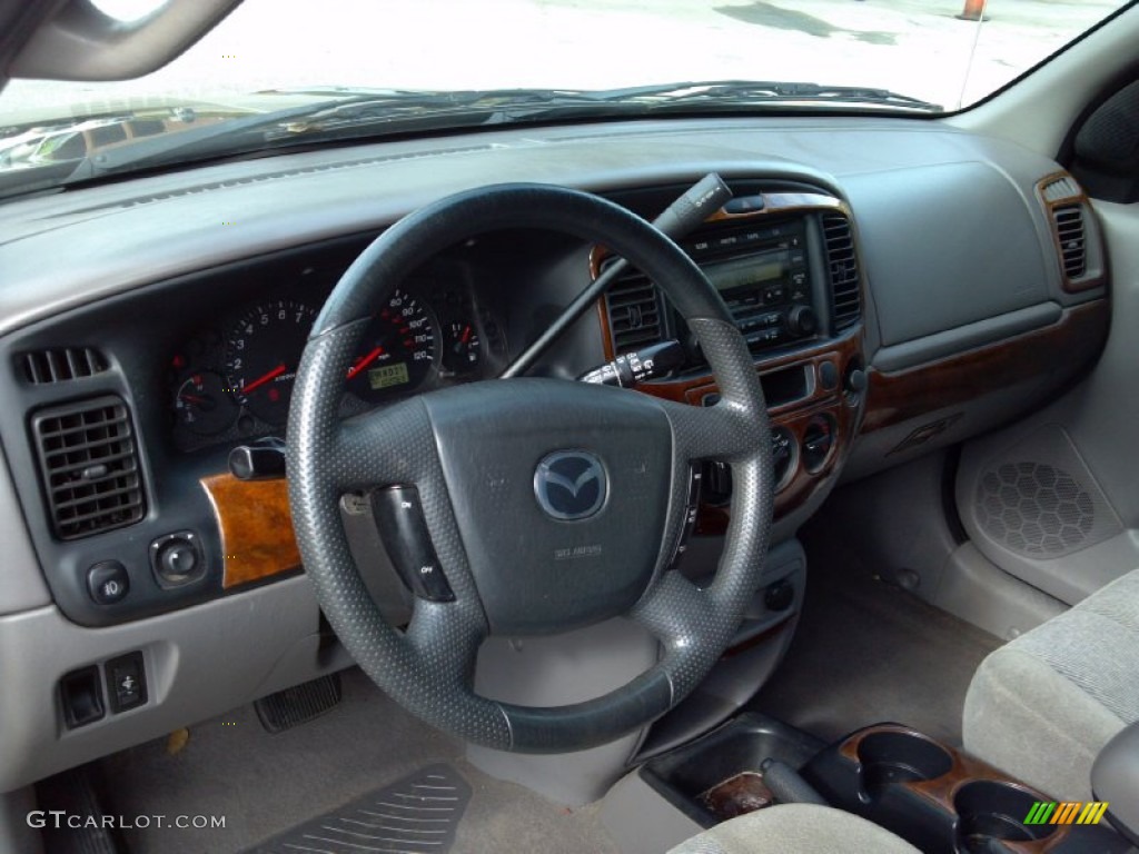 2001 Tribute LX V6 - Black / Gray photo #11