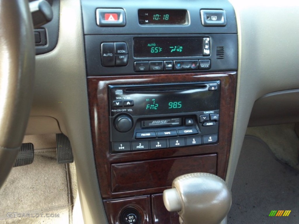 1999 Nissan Maxima GLE Controls Photos