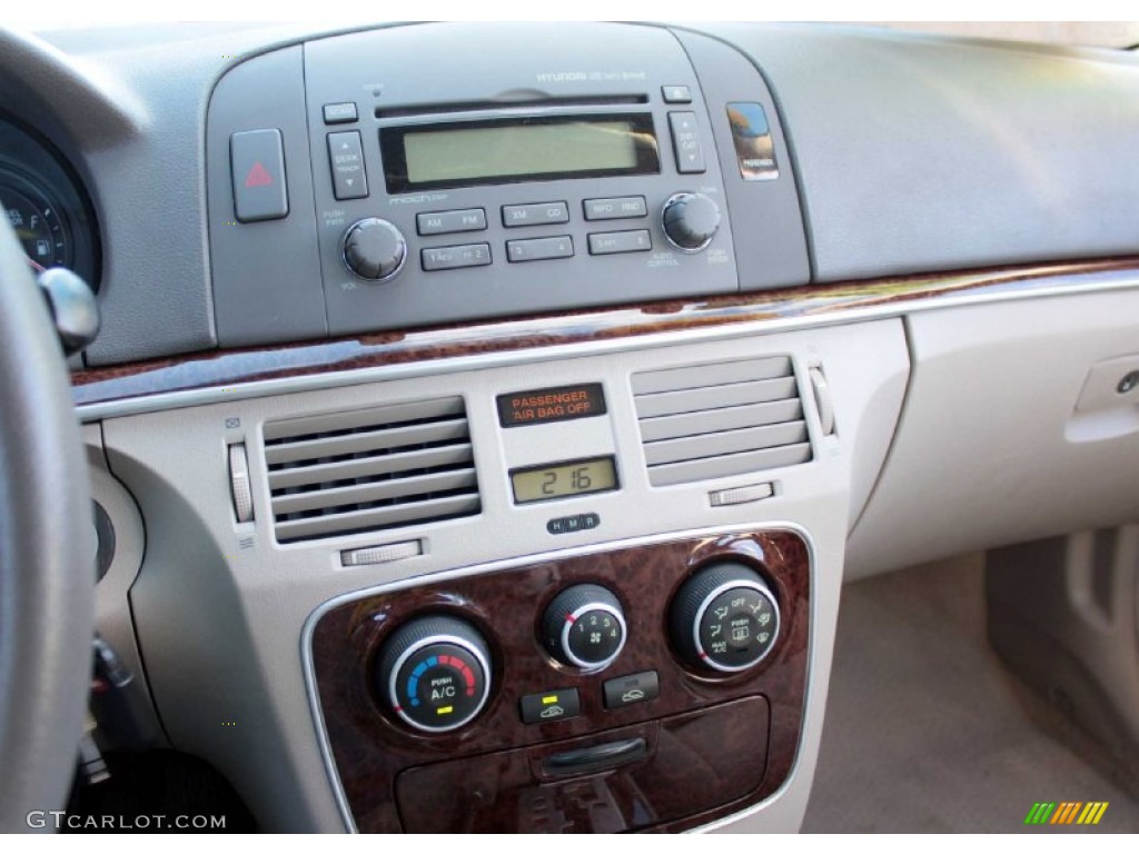 2008 Sonata GLS - Natural Khaki Green / Beige photo #13