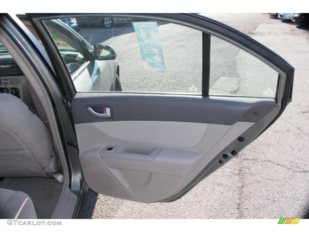 2008 Sonata GLS - Natural Khaki Green / Beige photo #18