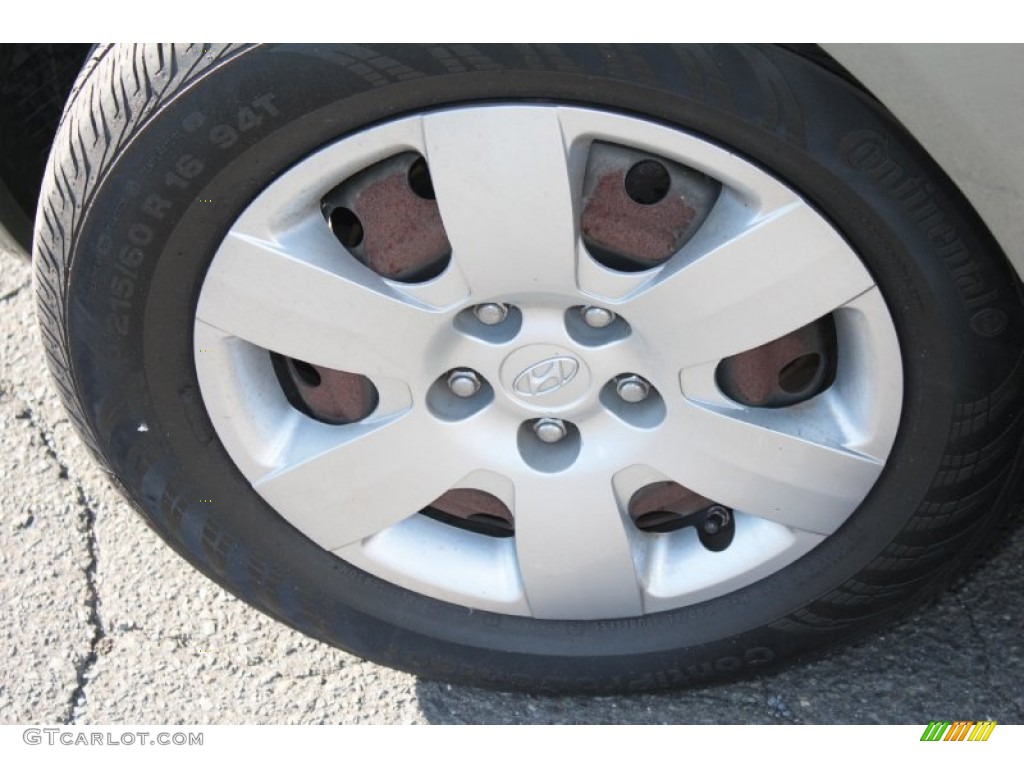 2008 Sonata GLS - Natural Khaki Green / Beige photo #23