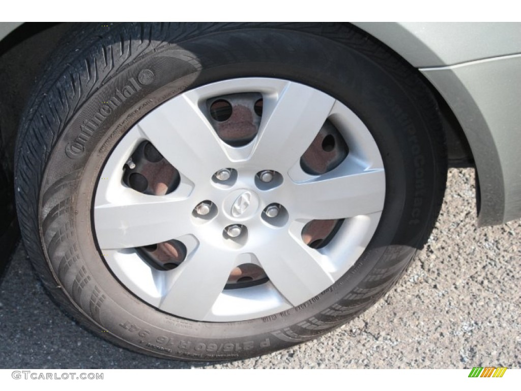 2008 Sonata GLS - Natural Khaki Green / Beige photo #24