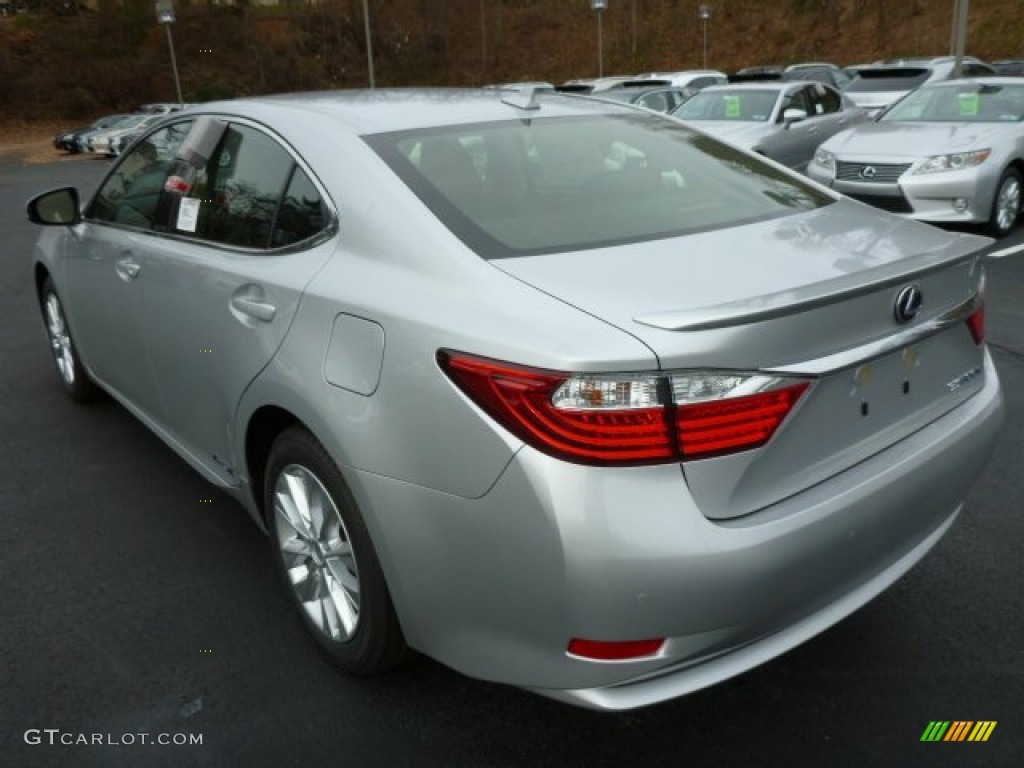 Silver Lining Metallic 2014 Lexus ES 300h Hybrid Exterior Photo #88232796