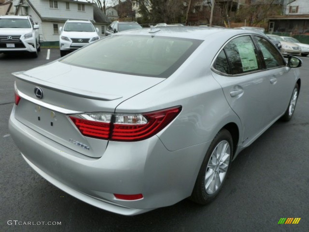 Silver Lining Metallic 2014 Lexus ES 300h Hybrid Exterior Photo #88232814