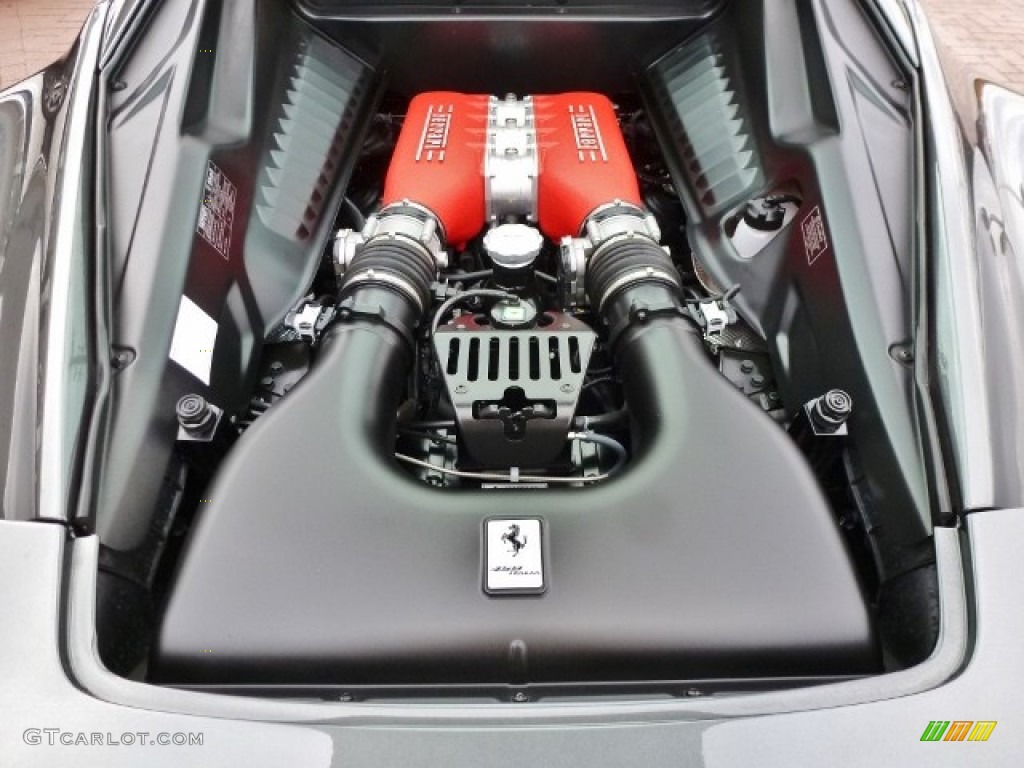 2013 Ferrari 458 Italia 4.5 Liter DI DOHC 32-Valve VVT V8 Engine Photo #88233246