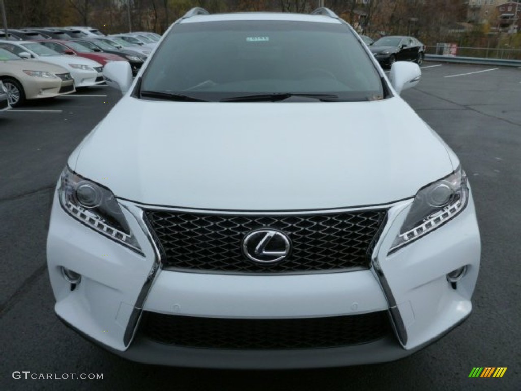 Ultra White 2014 Lexus RX 350 F Sport AWD Exterior Photo #88233282