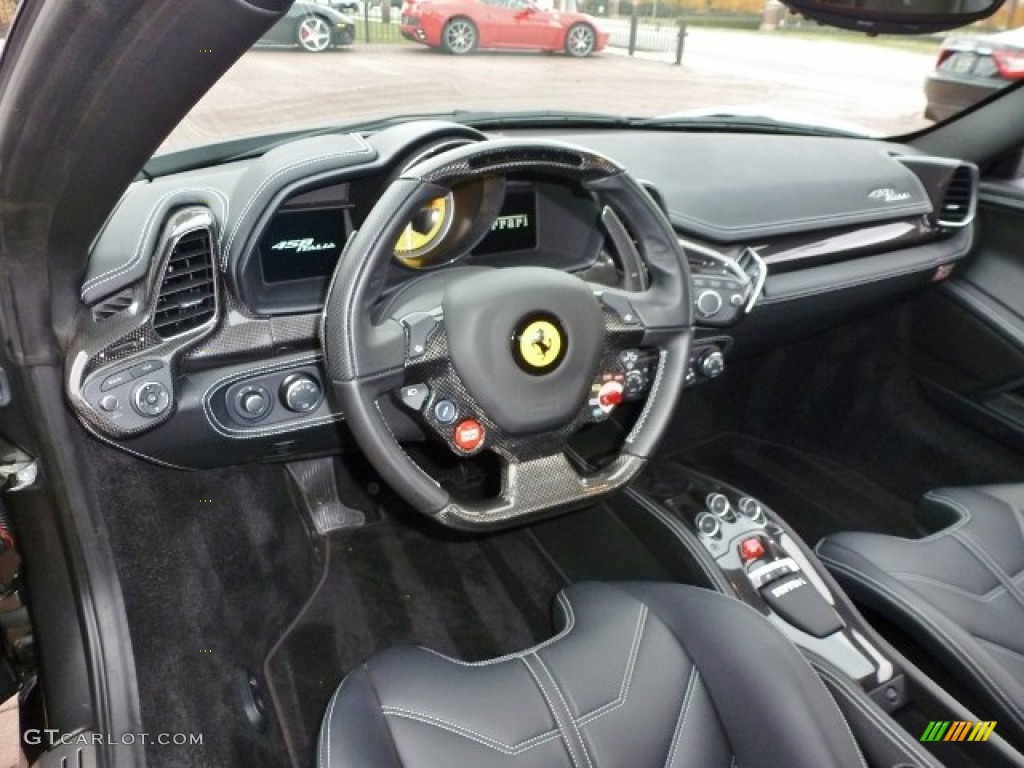 Nero Interior 2013 Ferrari 458 Italia Photo #88233285