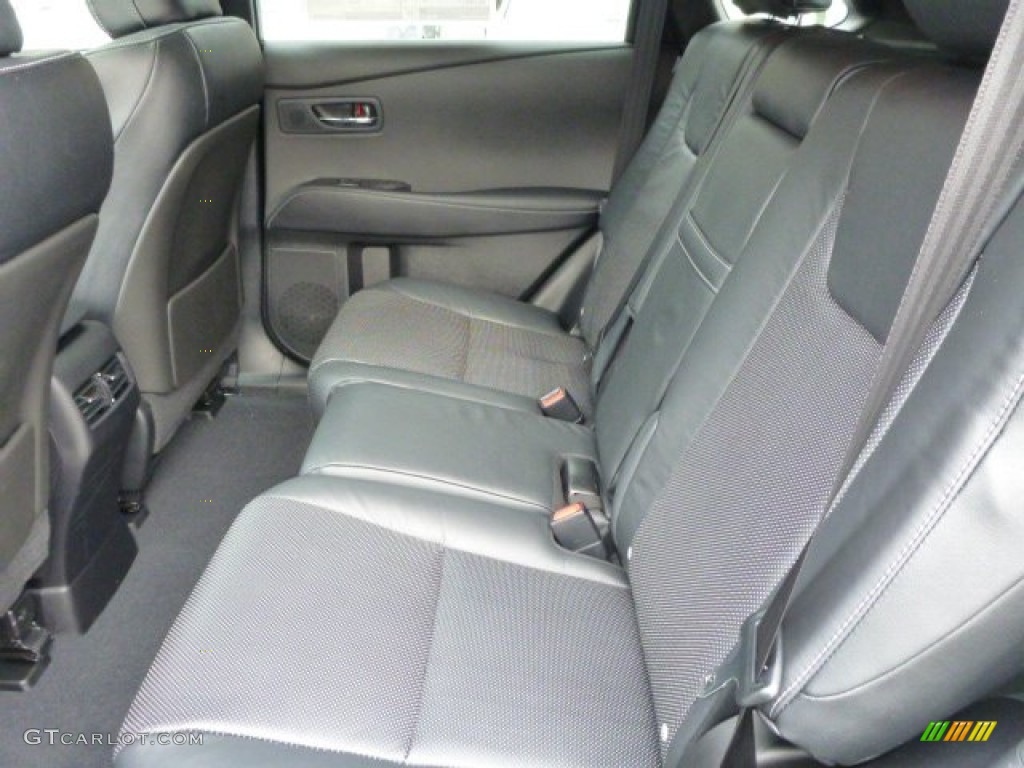 2014 Lexus RX 350 F Sport AWD Rear Seat Photo #88233306