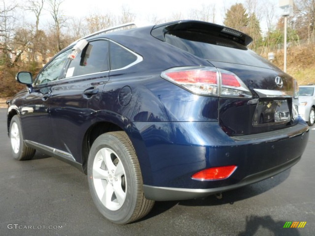 2014 RX 350 AWD - Deep Sea Mica / Black photo #2