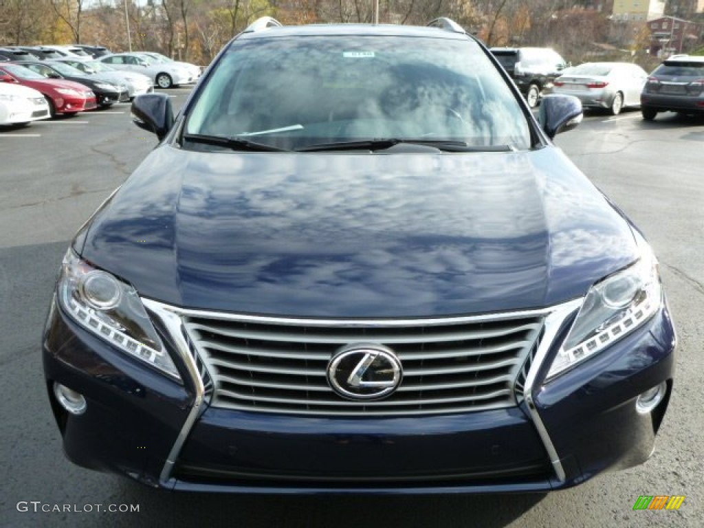 2014 RX 350 AWD - Deep Sea Mica / Black photo #6