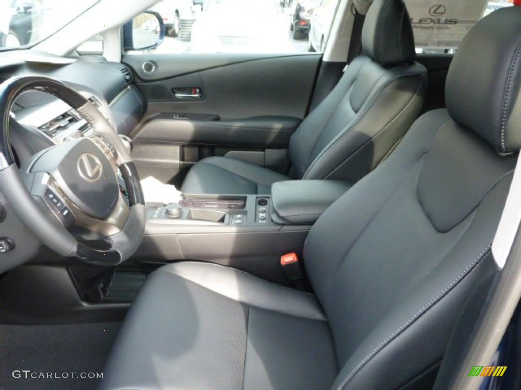 2014 RX 350 AWD - Deep Sea Mica / Black photo #9