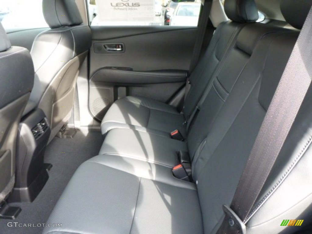 2014 RX 350 AWD - Deep Sea Mica / Black photo #10
