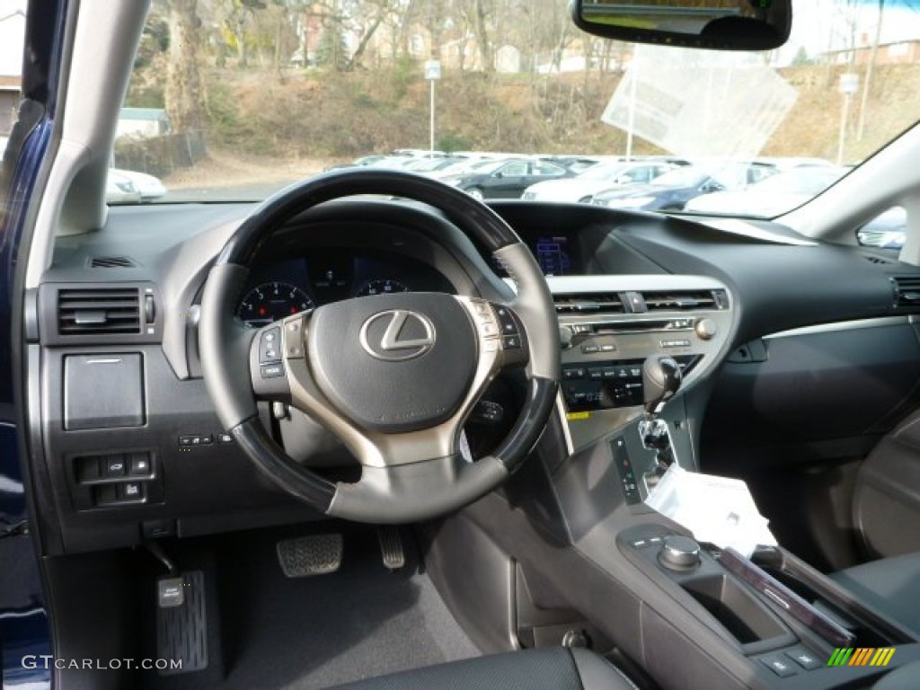 2014 RX 350 AWD - Deep Sea Mica / Black photo #11
