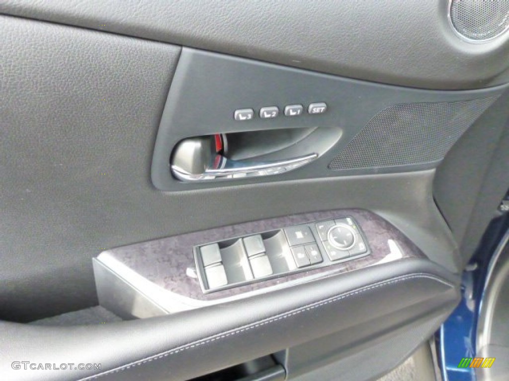 2014 RX 350 AWD - Deep Sea Mica / Black photo #12