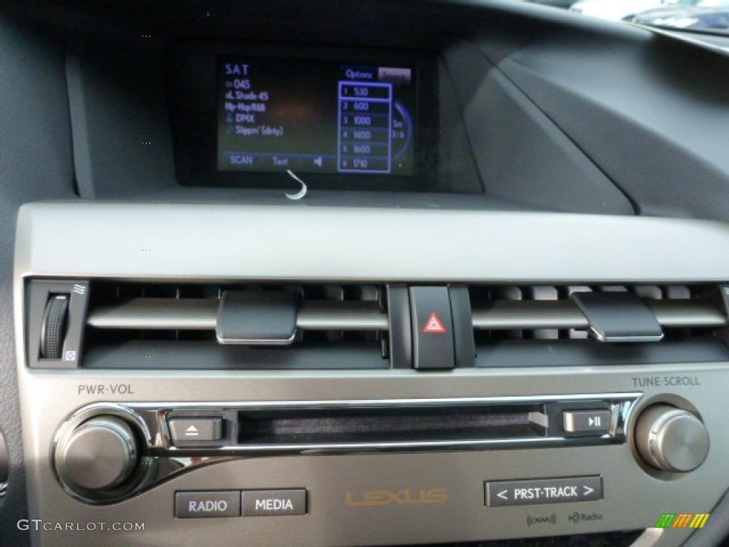 2014 RX 350 AWD - Deep Sea Mica / Black photo #17