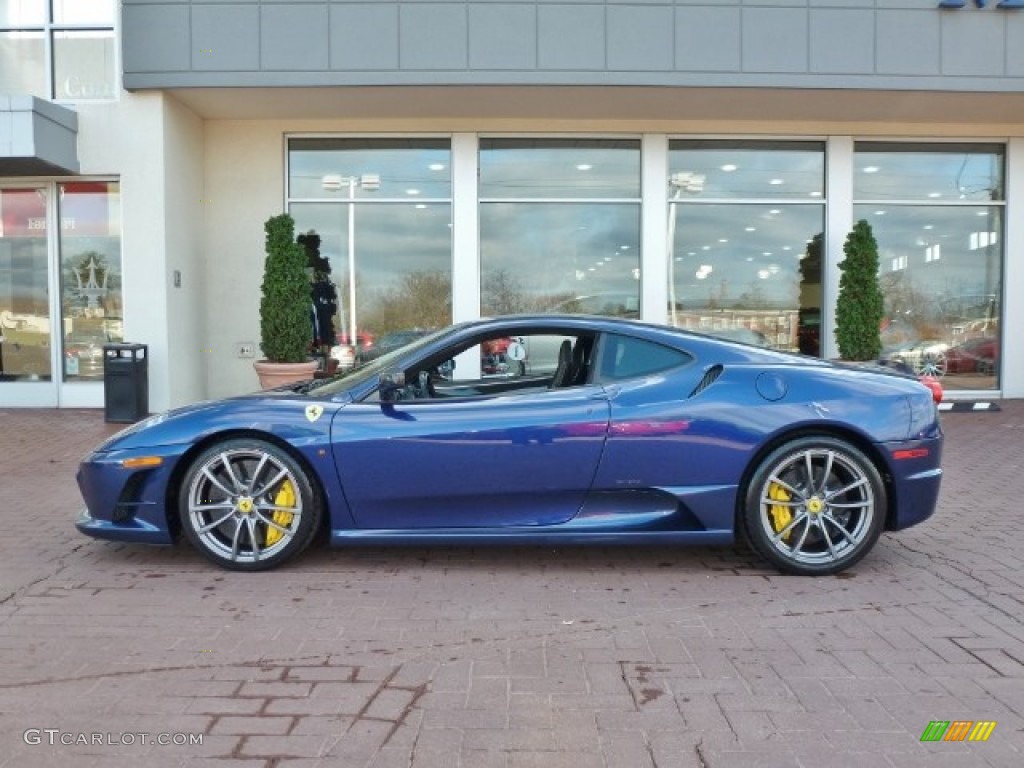Tour de France Blue 2008 Ferrari F430 Scuderia Coupe Exterior Photo #88233510
