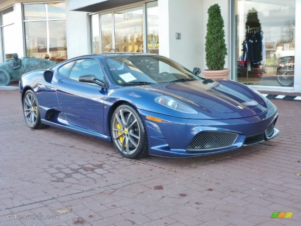Tour de France Blue 2008 Ferrari F430 Scuderia Coupe Exterior Photo #88233549