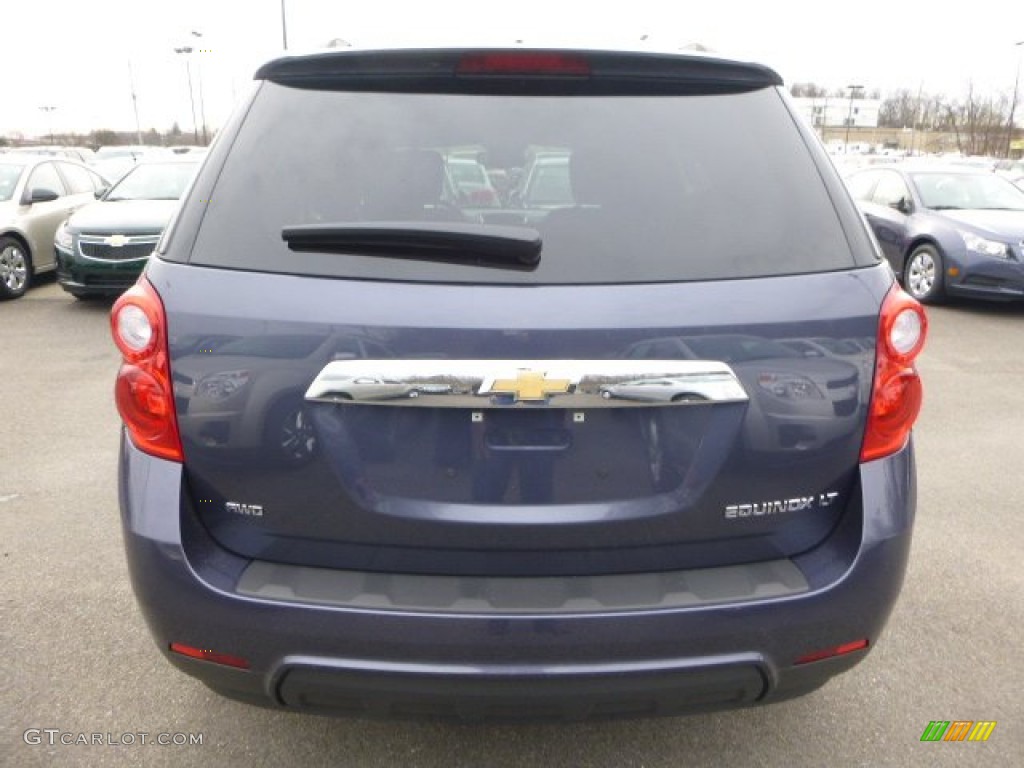 2014 Equinox LT AWD - Atlantis Blue Metallic / Jet Black photo #4