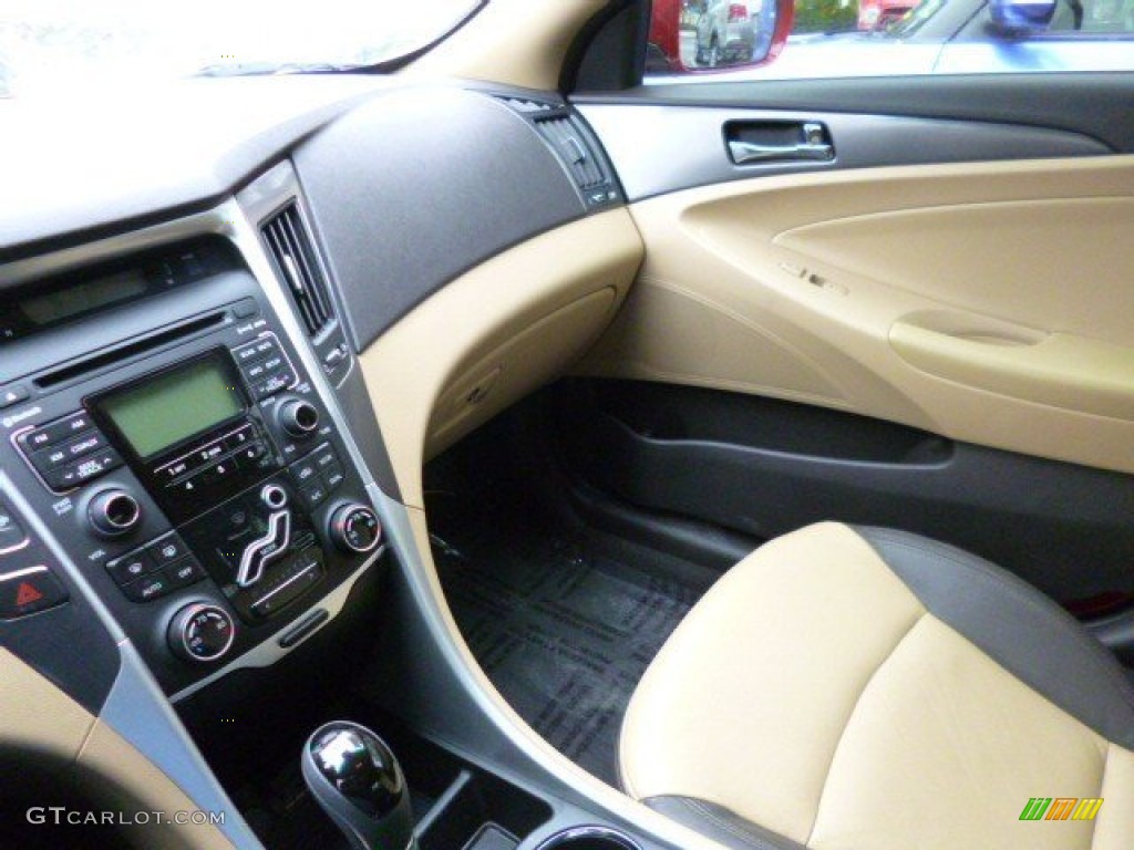 2011 Sonata Hybrid - Venetian Red / Camel photo #25