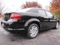 2014 Black Clear Coat Dodge Avenger SE  photo #3