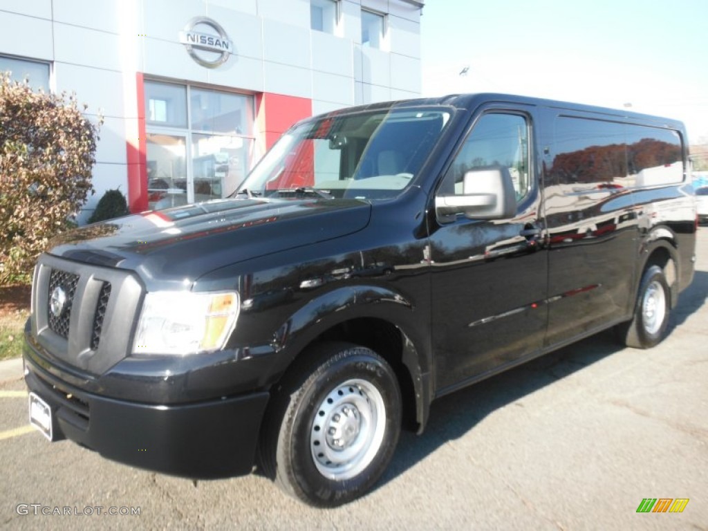 2012 NV 1500 S - Super Black / Charcoal photo #1