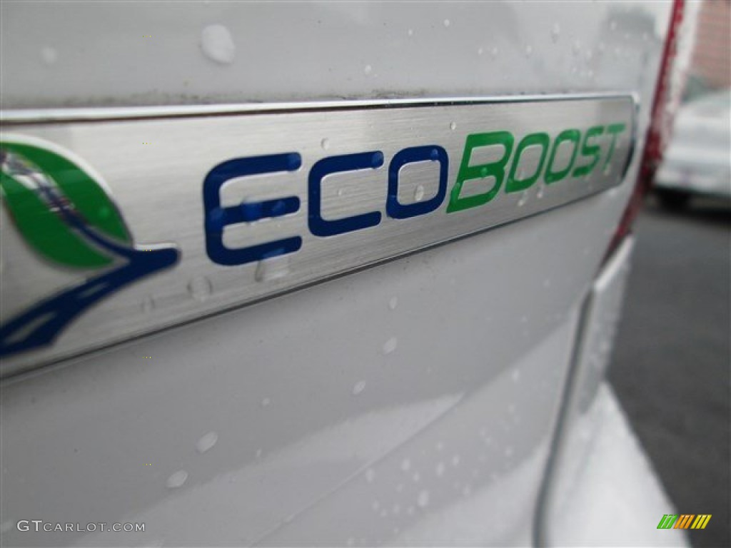 2013 Explorer XLT EcoBoost - White Platinum Tri-Coat / Medium Light Stone photo #7