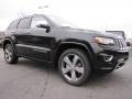 Brilliant Black Crystal Pearl 2014 Jeep Grand Cherokee Overland Exterior