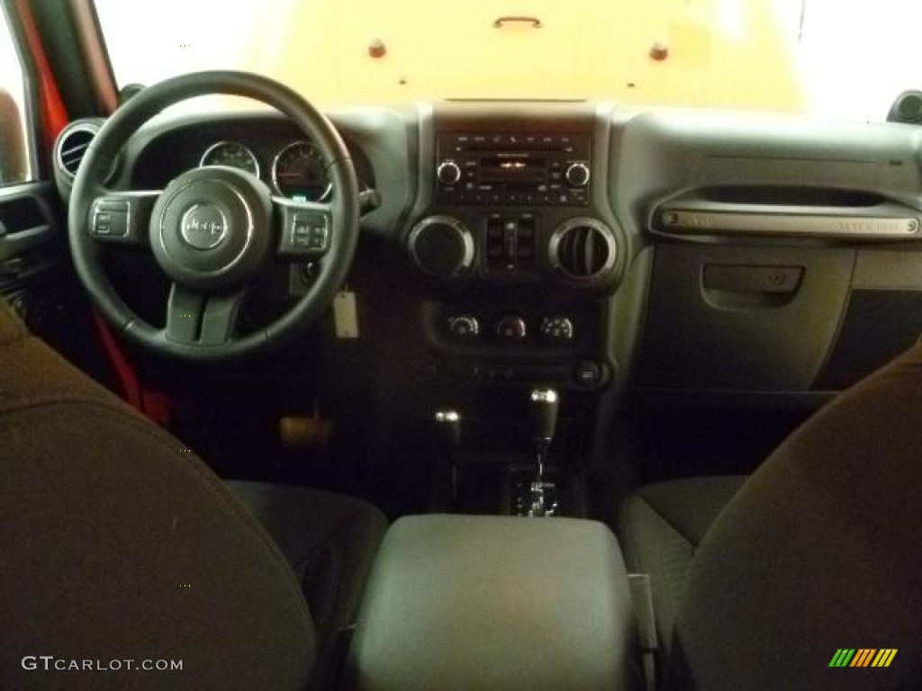 2013 Wrangler Unlimited Sport S 4x4 - Rock Lobster Red / Black photo #6