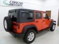 2013 Rock Lobster Red Jeep Wrangler Unlimited Sport S 4x4  photo #12