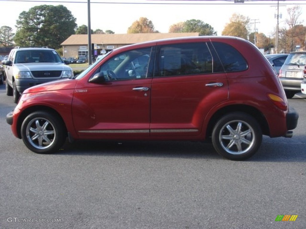 2003 PT Cruiser Limited - Inferno Red Pearl / Taupe/Pearl Beige photo #3