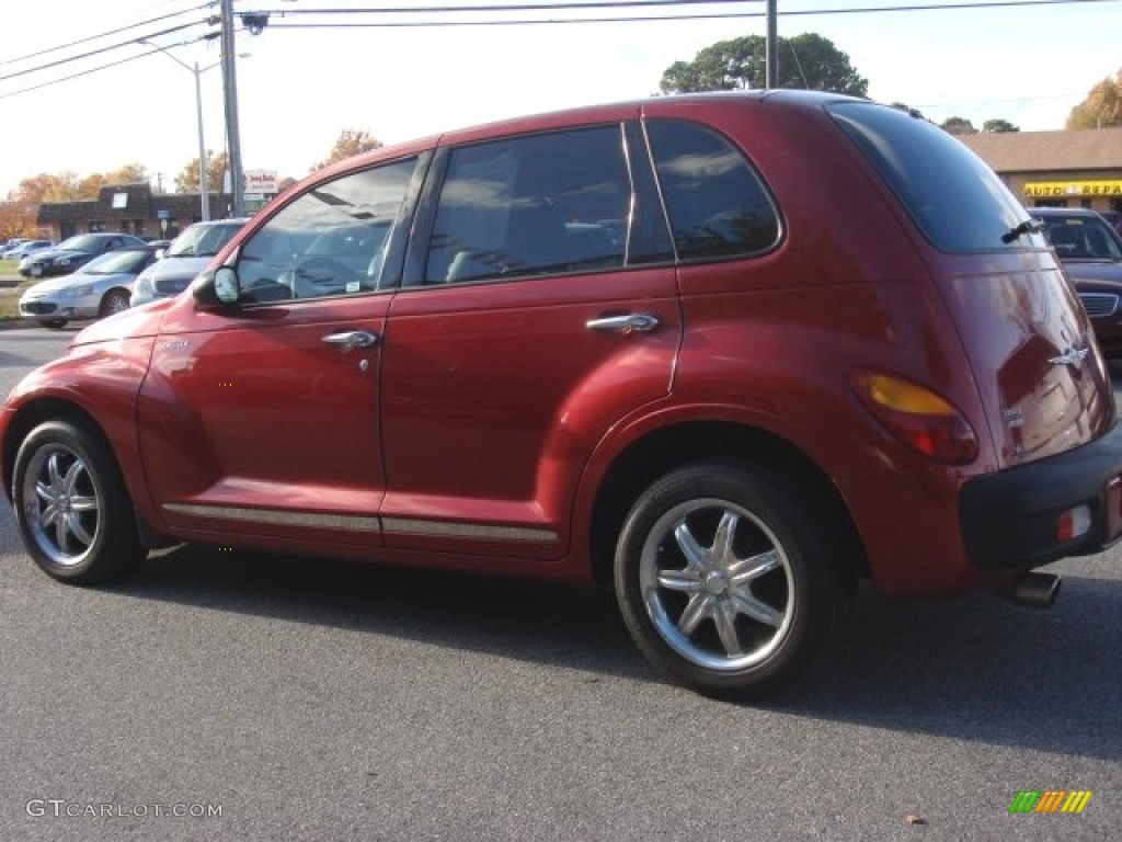 2003 PT Cruiser Limited - Inferno Red Pearl / Taupe/Pearl Beige photo #4