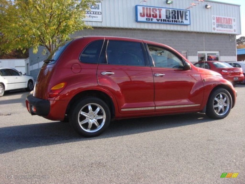 2003 PT Cruiser Limited - Inferno Red Pearl / Taupe/Pearl Beige photo #5