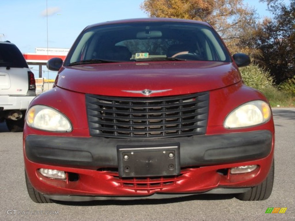 2003 PT Cruiser Limited - Inferno Red Pearl / Taupe/Pearl Beige photo #8
