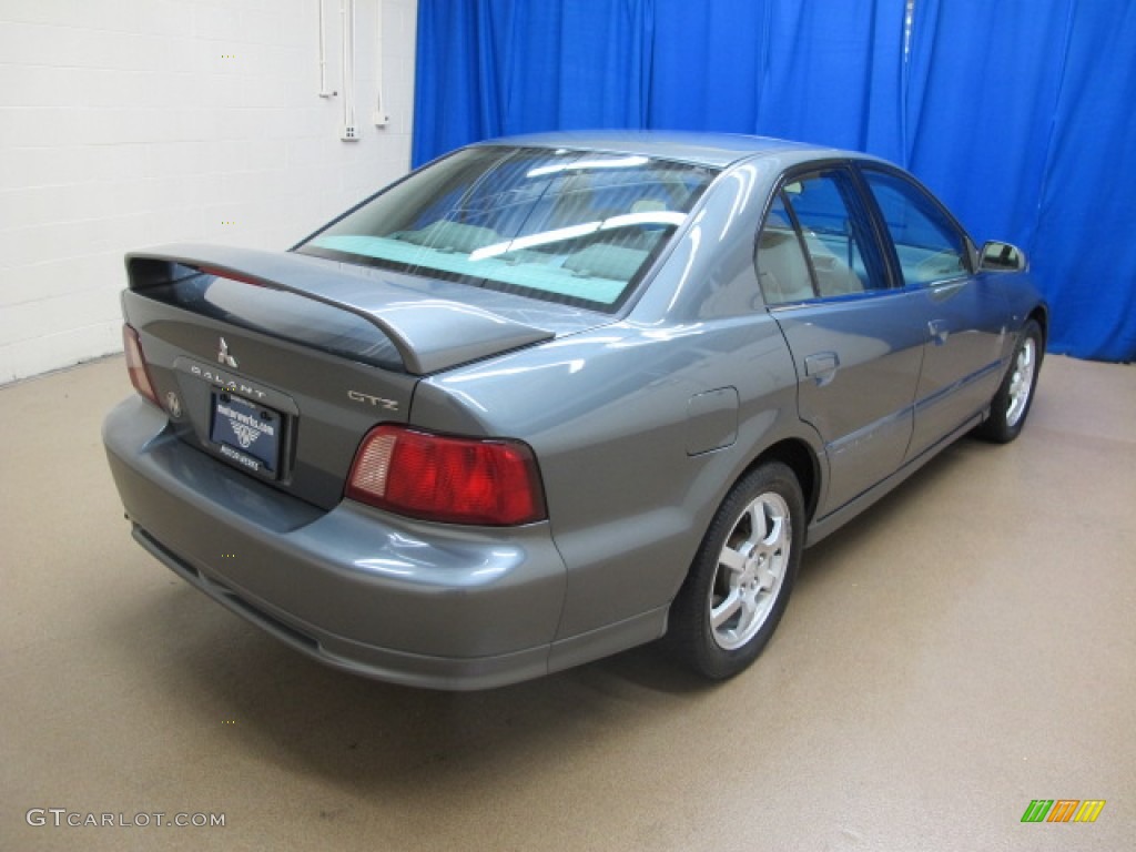 2003 Galant GTZ - Titanium Gray Pearl / Gray photo #9